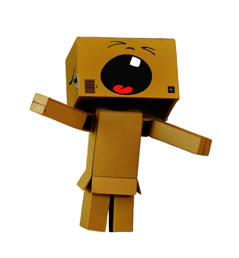 Humorvolle Figur