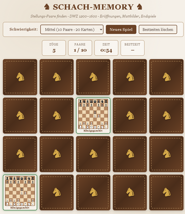 Schach-Memory