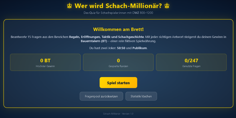 Schach-Millionär