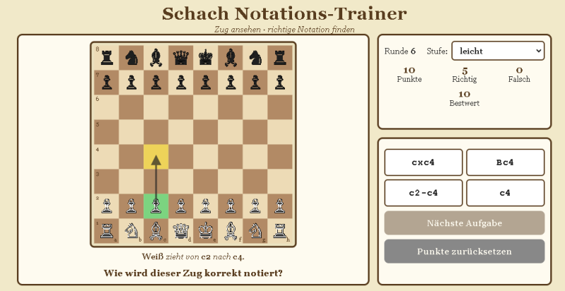 Notationstrainer