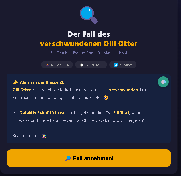 Der Fall des verschwundenen Olli Otter