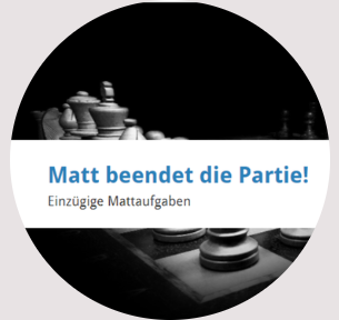 Matt in einem Zug