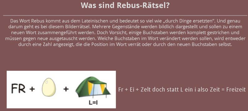 Rebus-Rätsel