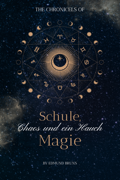 Buchcover Schule, Chaos und ein Hauch Magie
